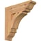 Ekena Millwork Thorton Traditional Smooth Bracket, Western Red Cedar, 3 1/2"W x 14"D x 14"H BKT04X14X14THR01SWR - alternate 1